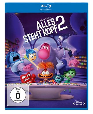 Alles steht Kopf 2 [Blu-ray] Kinder, Abenteuer, Spielfilm, Animationsfilm