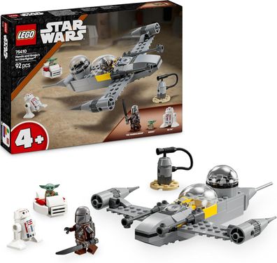 LEGO Star Wars 75410 Mandos und Grogus N-1 Starfighter Spielzeug für Kinder