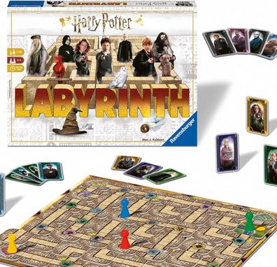 Ravensburger Familienspiele - 26031 Harry Potter Labyrinth - Harry Potter -Spiel