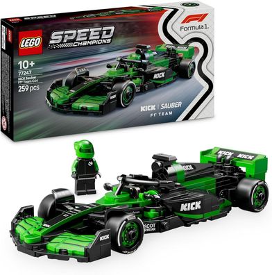 LEGO Speed Champions Kick Sauber F1 Team C44 Rennauto Spielzeug Formel 1 (77247)