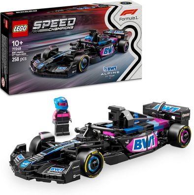 LEGO Speed Champions BWT Alpine F1 Team A524 Rennauto Spielzeug Formel 1 (77248)