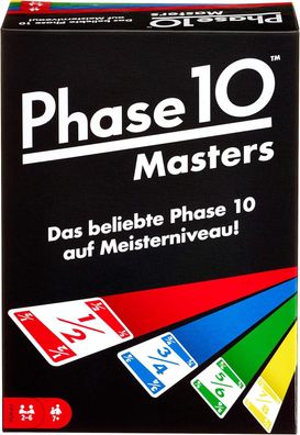 Mattel Games FPW34 - Phase 10 Masters Kartenspiel, Geeignet für 2 - 6 Spieler