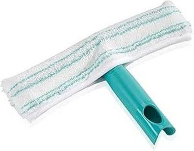 Leifheit Einwascher Window Washer M mit Rundum-Bezug, Fensterreiniger 26 cm