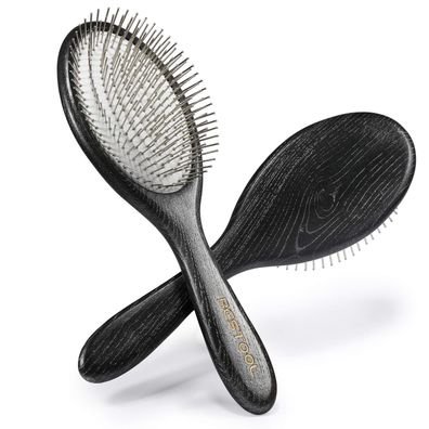 Bestool Haarbürste, Antistatische Paddle Detangler Haarbürste mit Metallborsten