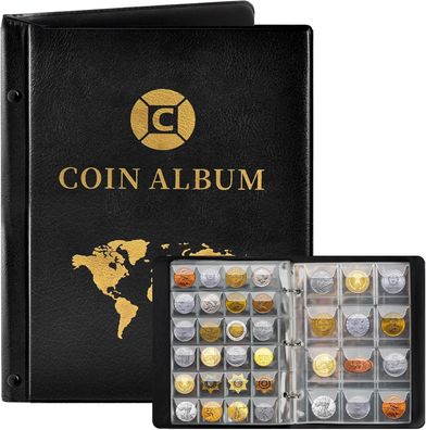 Münzen Sammelalbum 300 Stück, ünzen Aufbewahrung Album 2 Euro, Coin Album