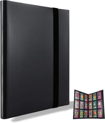 MUROAD Premium 9 Pocket Sammelalbum, Sammelkartenalben mit 360 Kartenkapazität