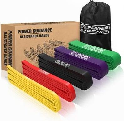 POWER Guidance Widerstandsbänder, Fitnessbänder, Pull Up Resistance Band, Yog