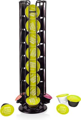 XIAPIA Dolce Gusto Kapselhalter (32 Stück) Drehbar Kapselständer Aufbewahrung