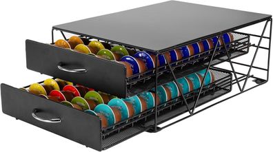 SYSYLY Schubladen für Kapseln kompatibel für Dolce Gusto, Platz für 80 Kapseln