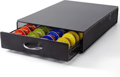 SYSYLY Schubladen für Kapseln kompatibel: Dolce Gusto Kaffeekapseln Aufbewahrung