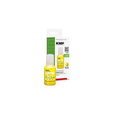 KMP Patrone Canon Maxify GI56Y yellow 14000 Seiten C151 kompatibel