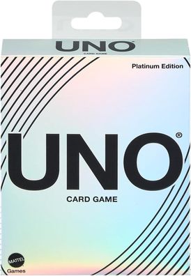 Mattel Games UNO Platin Edition Kartenspiel für Film- und Familienabende - HPY61