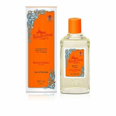 Alvarez Gomez Concentrated Eau De Cologne Orange Spray 80ml