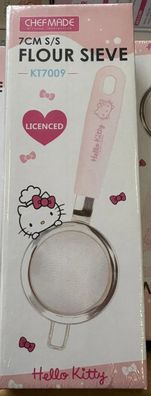 Hello Kitty Mehlsieb 7 cm Edelstahl Chefmade Sieb Backzubehör KT7009