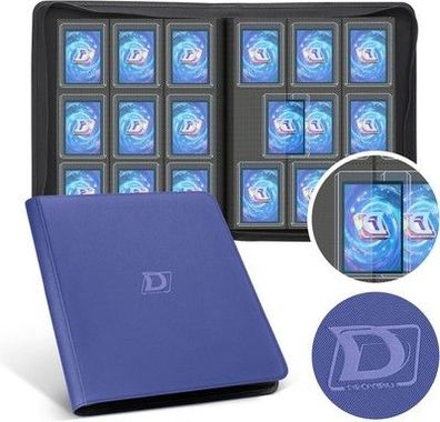 Deoyibu Toploader Binder Alben 100% für 288 Sammelkarten Toploader - TCG, MTG