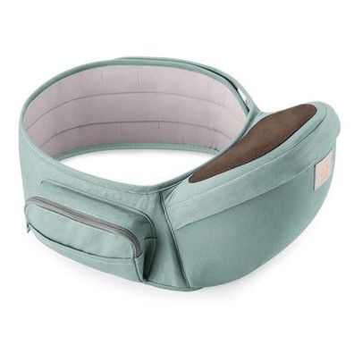GAGAKU Baby Hüftsitz Taille Hocker 4 Positionen, Kinder 0-36 Monate (Hellblau)