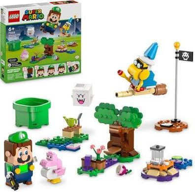 LEGO Super Mario Abenteuer Spielset für Kinder mit rosa Baby Yoshi 71440