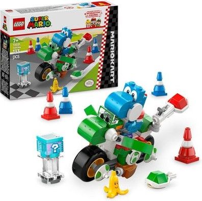 LEGO Super Mario: Mario Kart – Yoshi-Bike, Nintendo Abenteuer-Set zum Sammeln