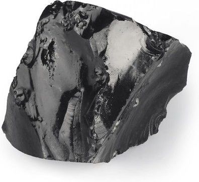 Xiannvxi Obsidian Kristall Naturstein Schwarzer Obsidian Roh-Stein (4.5–5.5 cm)
