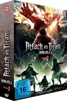 Attack on Titan - Staffel 2 - Gesamtausgabe - [DVD] Manga, Japanisch