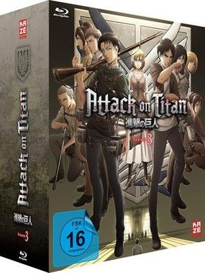 Attack on Titan - Staffel 3 - Gesamtausgabe - [Blu-ray] Action, Anime, Manga