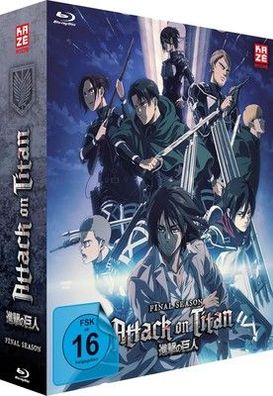 Attack on Titan Final Season - Staffel 4 - Vol. 1 - [Blu-ray] mit Sammelschuber