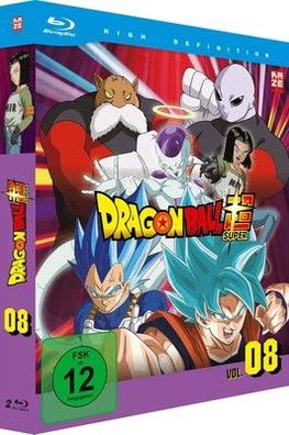 Dragonball Super - TV-Serie - Vol. 8 - [Blu-ray] Deutsch, Japanisch, Manga