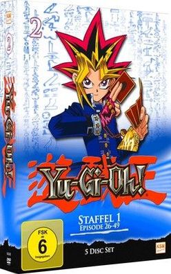 Yu-Gi-Oh! Staffel 1 - Episode 26-49 [5 DVDs] Deutsch, Anime, TV-Serie