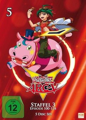 Yu-Gi-Oh! Arc-V - Staffel 3.1: Episode 100-124 [5 DVDs] Anime, TV-Serie, Kinder