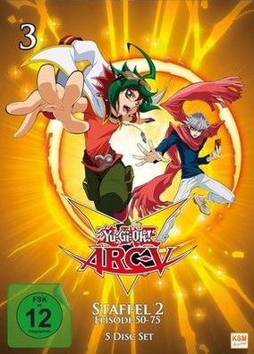 Yu-Gi-Oh! Arc-V - Staffel 2.1: Episode 50-75 [5 DVDs] Anime, Kinder, Manga