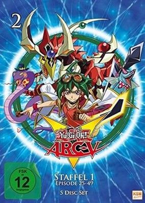 Yu-Gi-Oh! Arc-V - Staffel 1.2: Episode 25-49 [5 DVDs] Anime, TV-Serie
