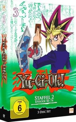 Yu-Gi-Oh! 3 - Staffel 2.1/Episode 50-74 [5 DVDs] TV-Serie, Zeichentrick, Kinder