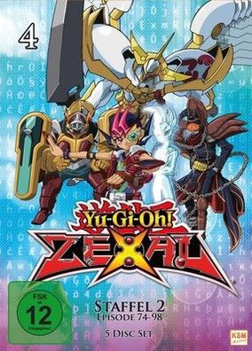 Yu-Gi-Oh! - Zexal - Staffel 2.2/Episode 74-98 [5 DVDs] Anime, TV-Serie