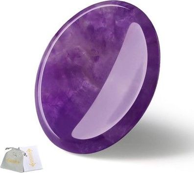 Qinjiejie Amethyst Heilsteine Kristall Handschmeichler Kristall Sorgensteine