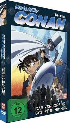 Detektiv Conan: Das verlorene Schiff im Himmel - 14. Film - [DVD] Action, Anime