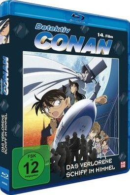 Detektiv Conan: Das verlorene Schiff im Himmel - 14. Film [Blu-ray] Action Anime