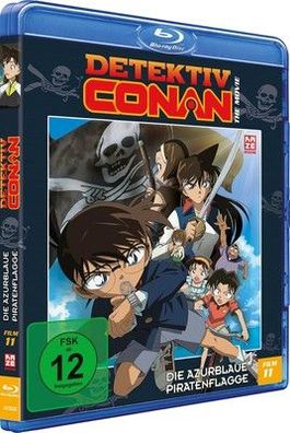 Detektiv Conan: Die azurblaue Piratenflagge - 11. Film - [Blu-ray] Unterhaltung