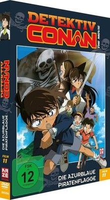 Detektiv Conan: Die azurblaue Piratenflagge - 11. Film - [DVD] Action, Anime