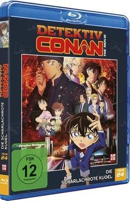 Detektiv Conan: Die scharlachrote Kugel - 24. Film - [Blu-ray] Anime, Mystery