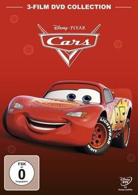 Cars 1 + Cars 2 + Cars 3 [3 DVDs] Zeichentrick Kinder Spielfilm Deutsch Englisch