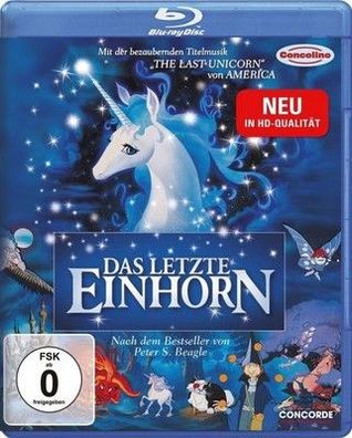 Das letzte Einhorn [Blu-ray] Zeichentrick, Kinder, Spielfilm, Deutsch, Englisch
