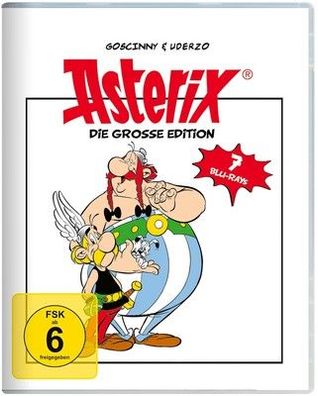 Die große Asterix Edition (2023) [Blu-ray] Familienfilm Spielfilm Animationsfilm