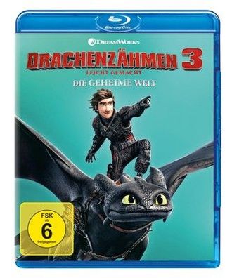 Drachenzähmen leicht gemacht 3 - Die geheime Welt [Blu-ray] Kinder, Fantasy