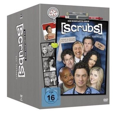 Scrubs: Die Anfänger - Die komplette Serie, Staffel 1-9 [31 DVDs] TV-Serie