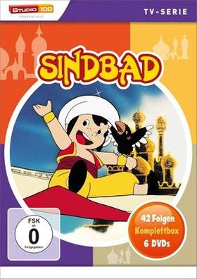 Sindbad - Komplettbox [6 DVDs] Anime, Abenteuer, TV-Serie, Kinder