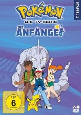 Pokémon - Die TV-Serie: Die Anfänge - Staffel 2 [7 DVDs] Zeichentrick, Kinder