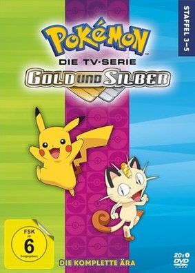 Pokémon - Die TV-Serie: Gold und Silber - Staffel 3-5 [20 DVDs] TV-Serie