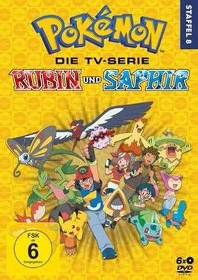 Pokémon - Die TV-Serie: Rubin und Saphir - Staffel 8 [6 DVDs] Anime, TV-Serie