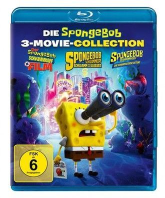 Spongebob Schwammkopf 3-Movie Collection [3 Blu-rays] Kinder, Spielfilm