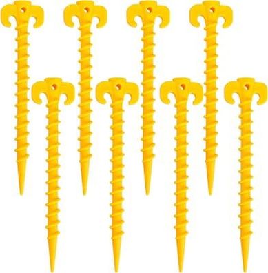 8 Stück Zeltheringe Sandheringe Tent Pegs Zelthaken Zeltnägel Camping Heringe
